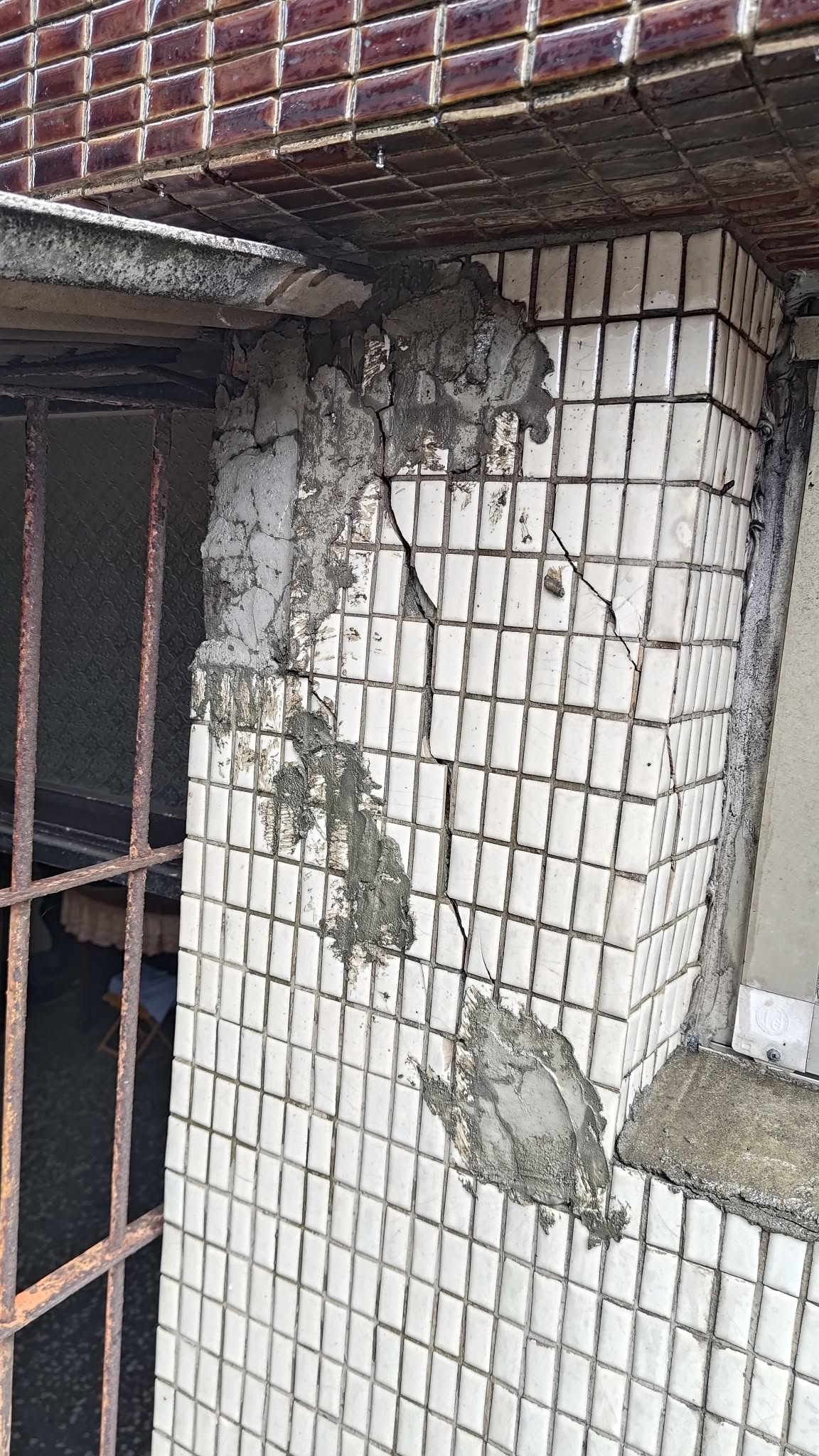 施工前－舊建築外牆