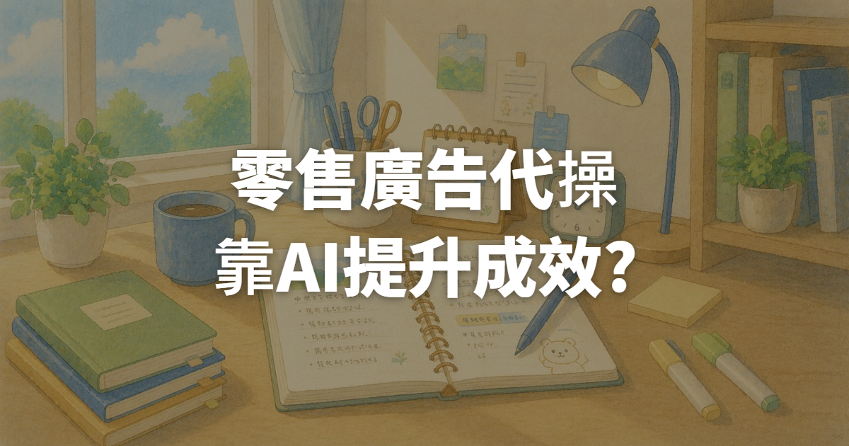 零售廣告代操靠AI提升成效?2026 零售產業 AI 重點趨勢